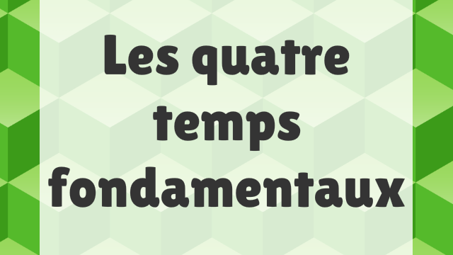 Aperçu du jeu éducatif Les quatre temps fondamentaux