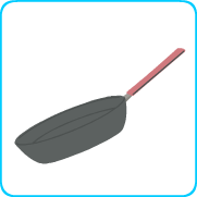 A frying panUne poêle