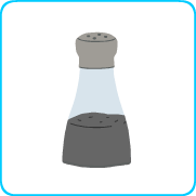 A pepper potUne poivrière