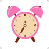 An alarm clockUn réveil