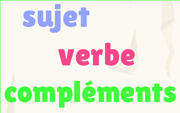 CM2 Sujet, verbe, compléments 30