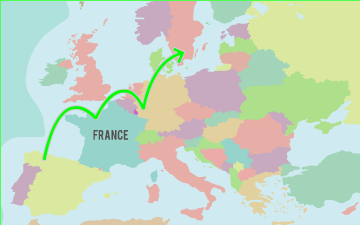 jeu éducatif L'espace Schengen