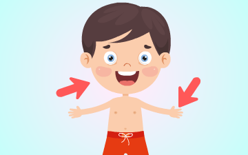jeu éducatif Learn : Body parts