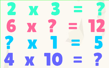 CM2 Tables de multiplication 18